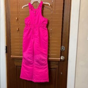 Faded Glory Bright Pink Kids Overalls